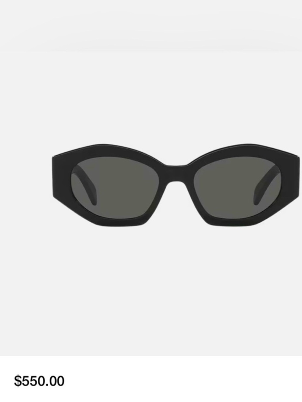 Celine Black Triomphe Sunglasses 💎NWT💎 NEVER WORN - Picture 2 of 15
